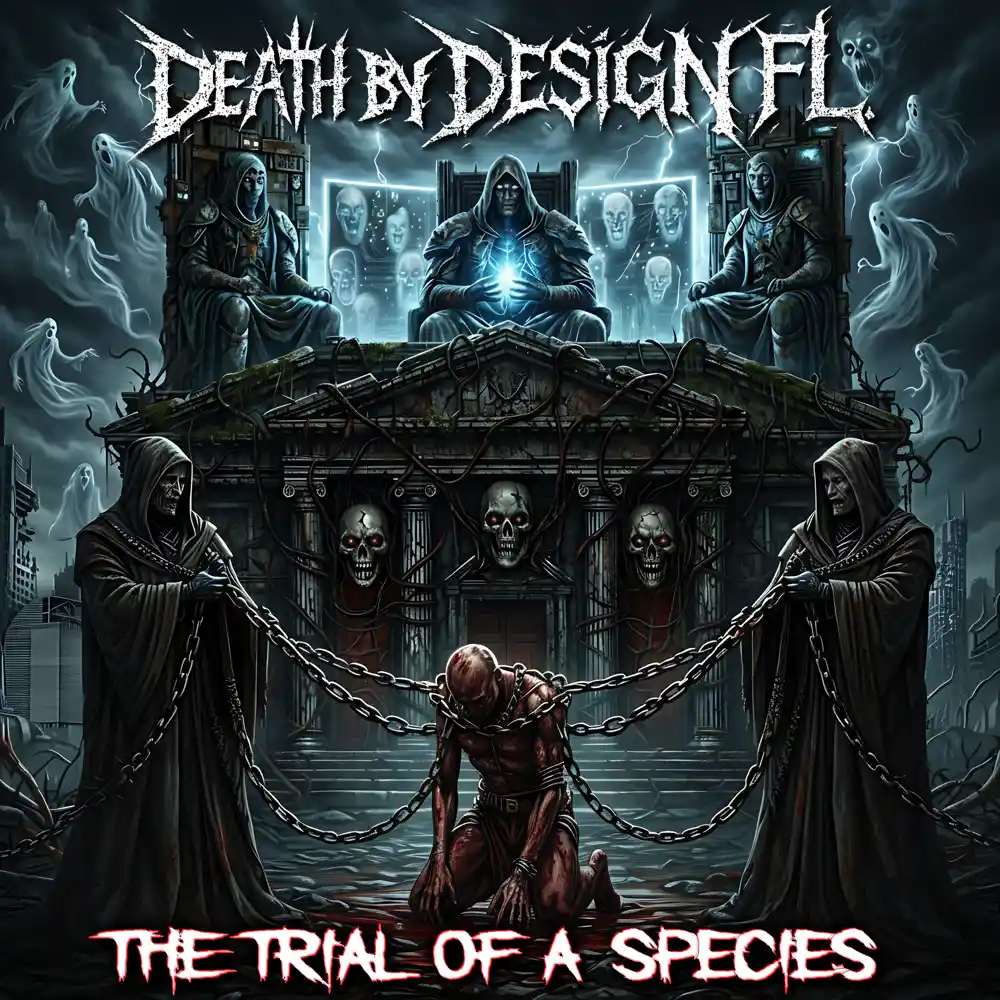 The Trial of a Species album artwork by Death by Design FL